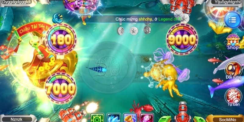 Áp dụng chiến thuật để chiến thắng game bắn cá 