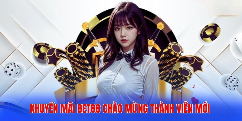 Ưu đãi chào mừng thành viên mới tại Bet88